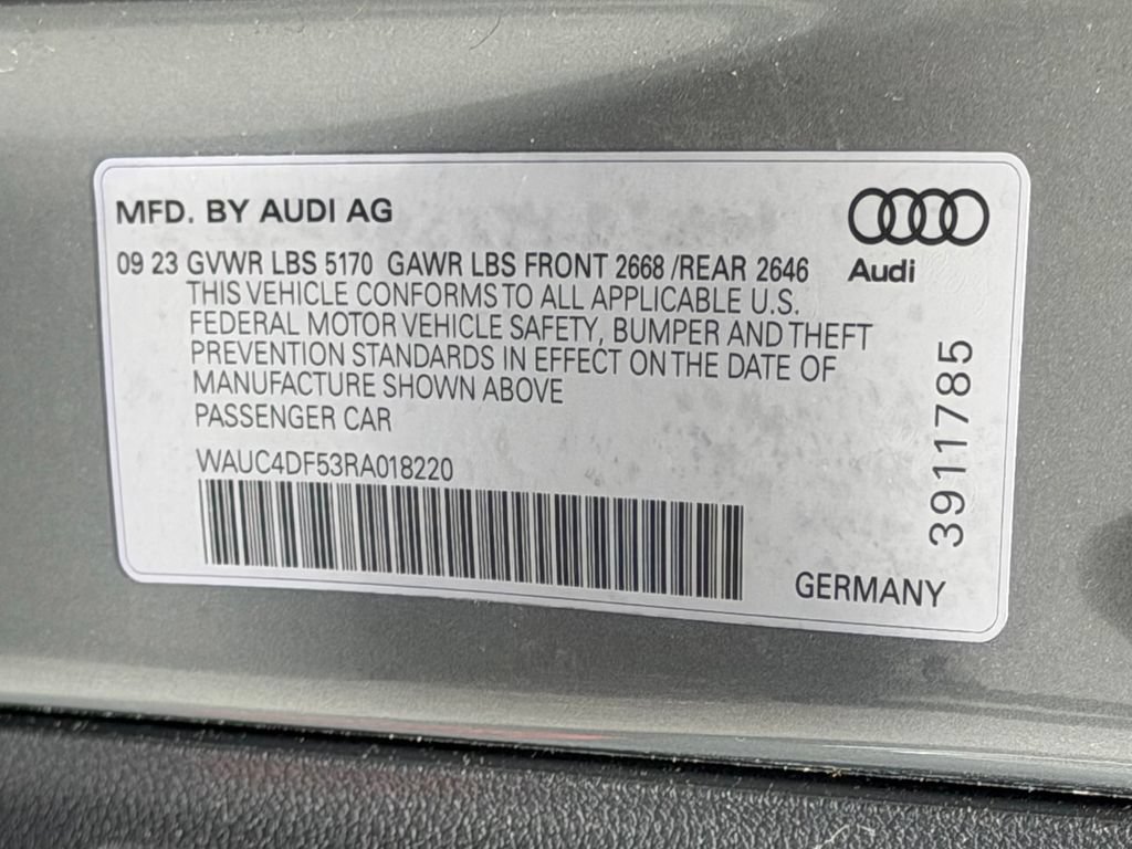 Certified 2024 Audi S5 Premium Plus w/ Premium Plus Package AWD/4WD image 31