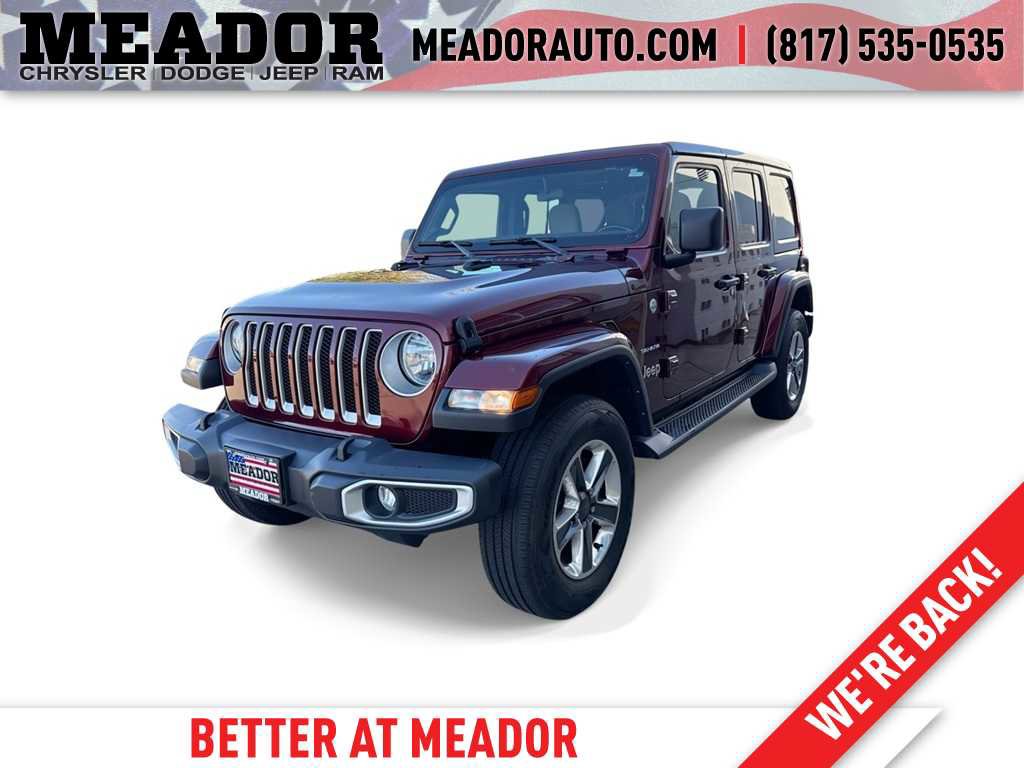 Used 2021 Jeep Wrangler Unlimited Sahara w/ Cold Weather Group