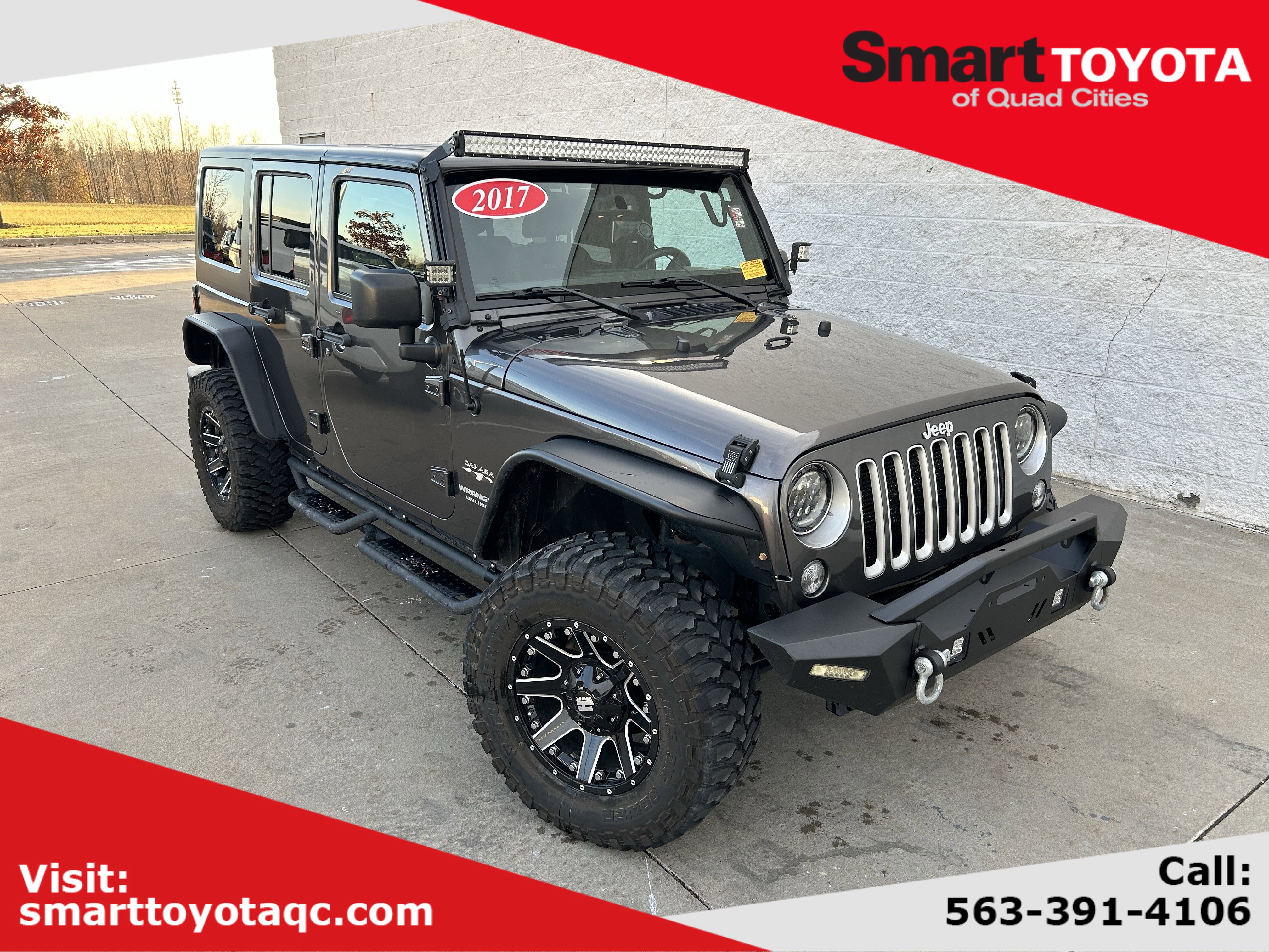 Used 2017 Jeep Wrangler Unlimited Sahara