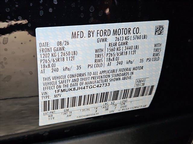 New 2026 Ford Explorer Tremor AWD/4WD image 18
