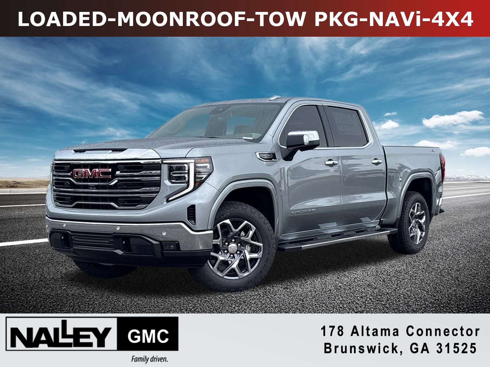 New 2026 GMC Sierra 1500 SLT w/ SLT Premium Plus Package