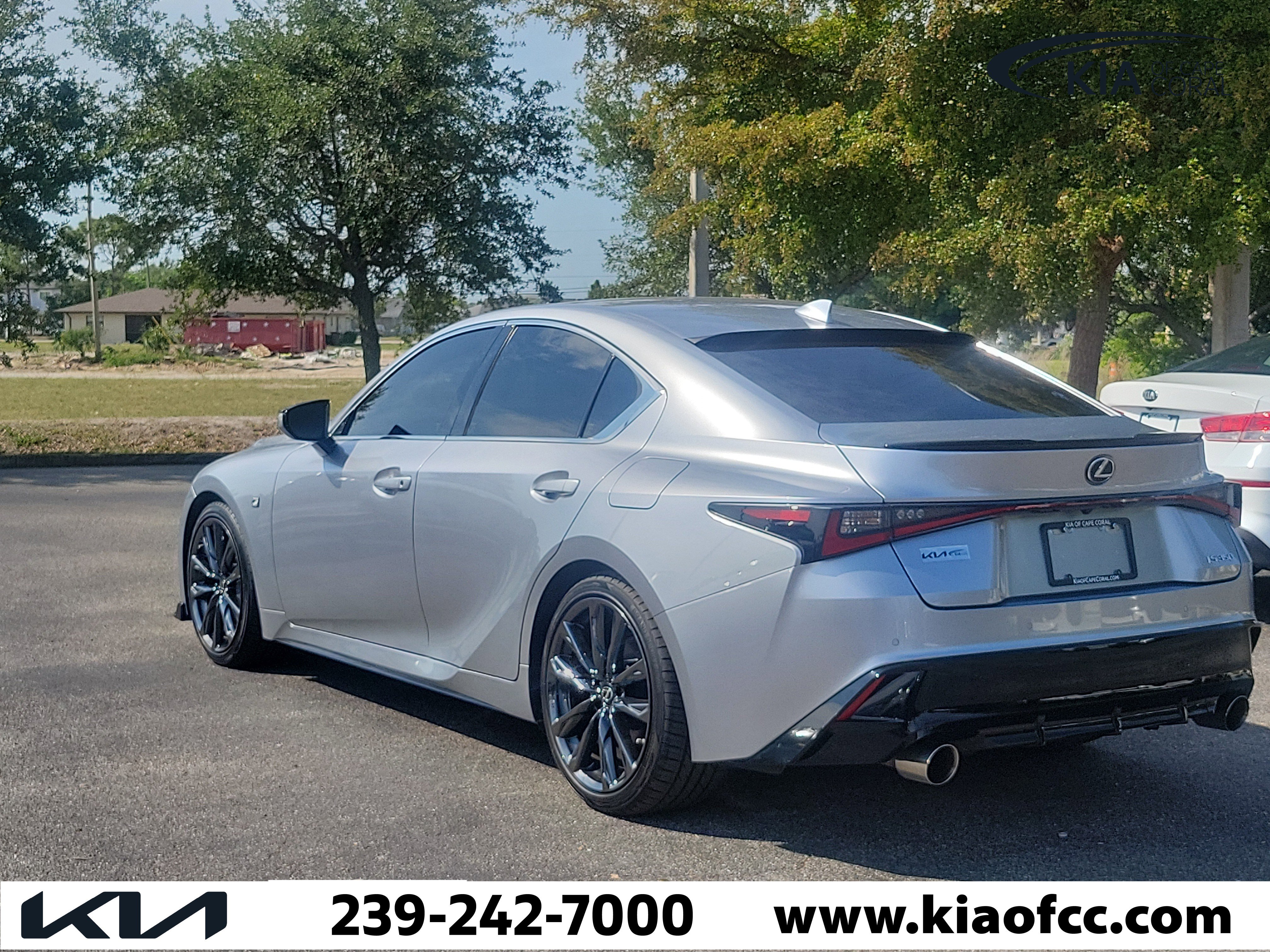 Used 2022 Lexus IS 350 F Sport w/ Navigation Package RWD image 4
