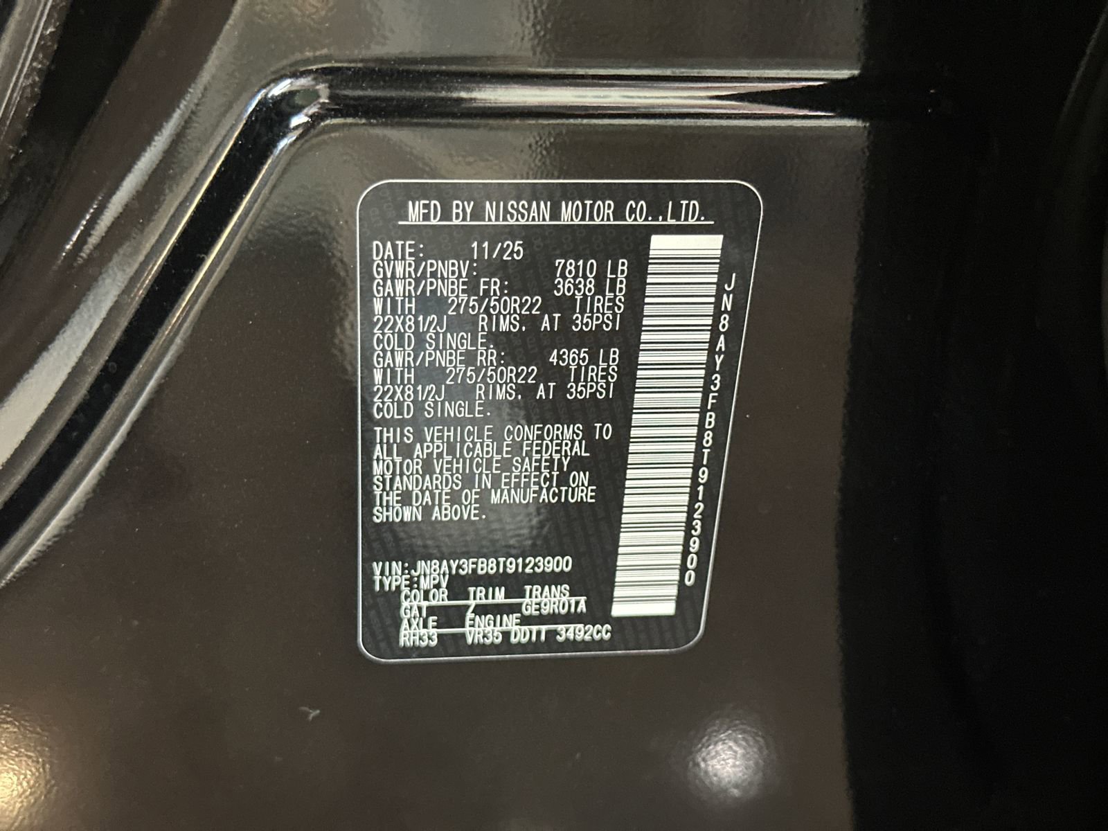 New 2026 Nissan Armada NISMO AWD/4WD image 41