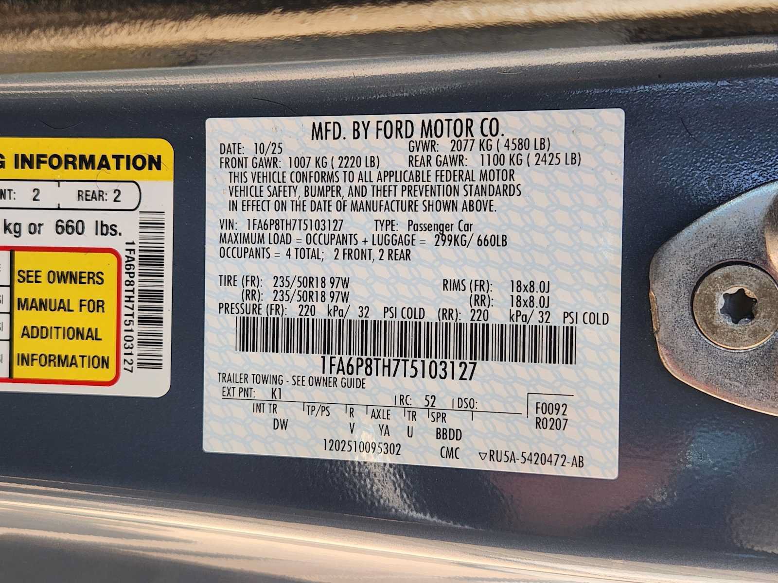 Used 2026 Ford Mustang Coupe RWD image 31
