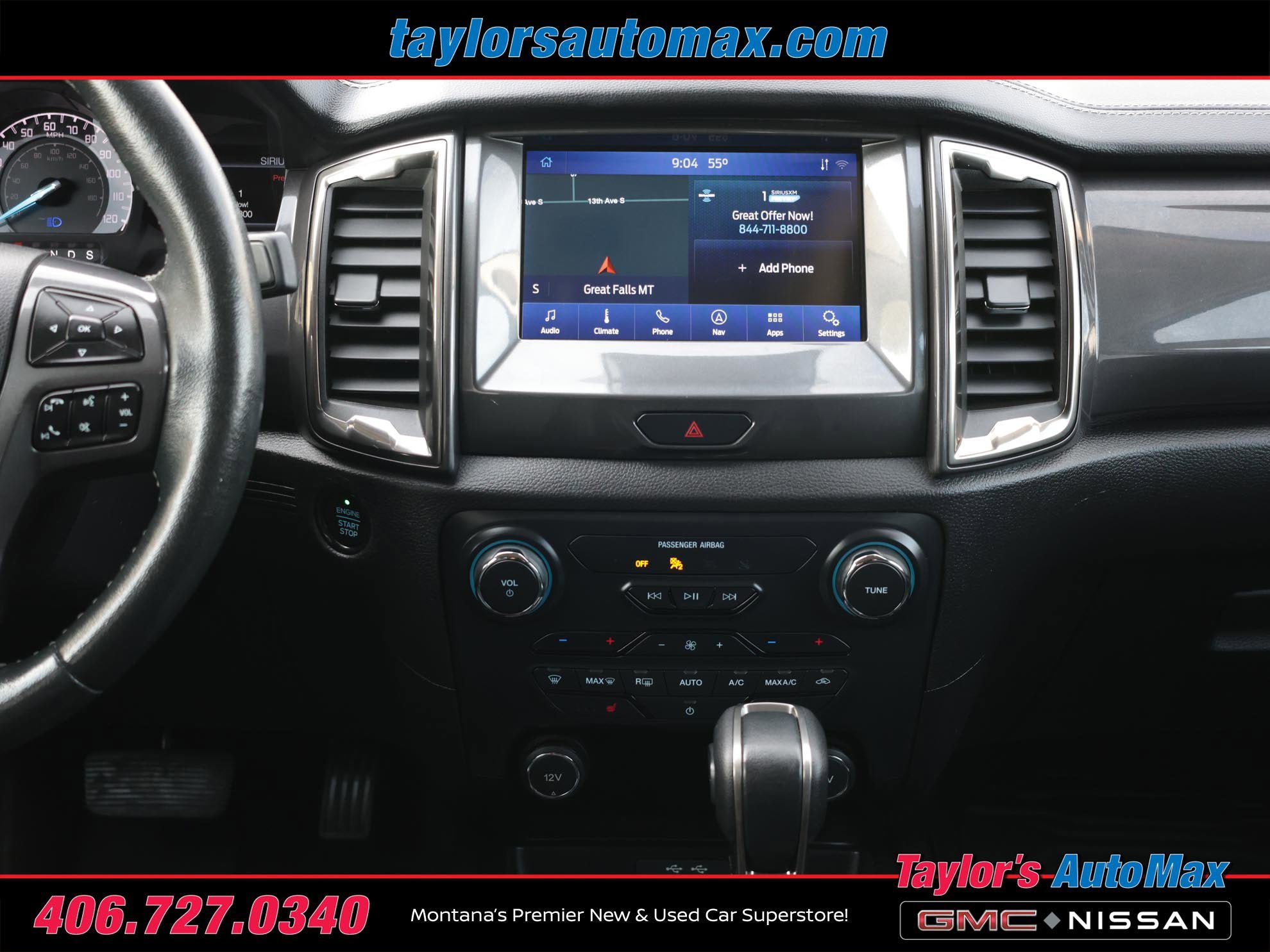 Used 2021 Ford Ranger Lariat w/ Equipment Group 501A High AWD/4WD image 10