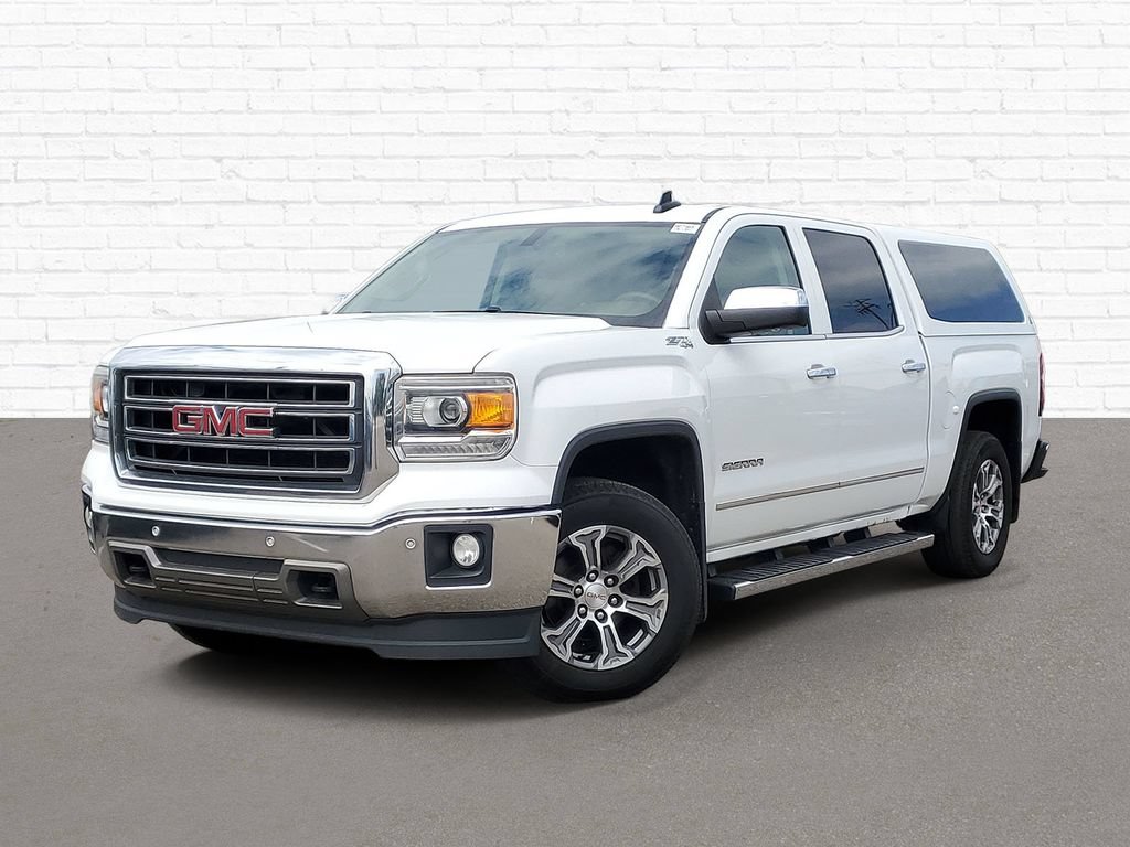 Used 2015 GMC Sierra 1500 SLT w/ SLT Crew Cab Value Package AWD/4WD image 1