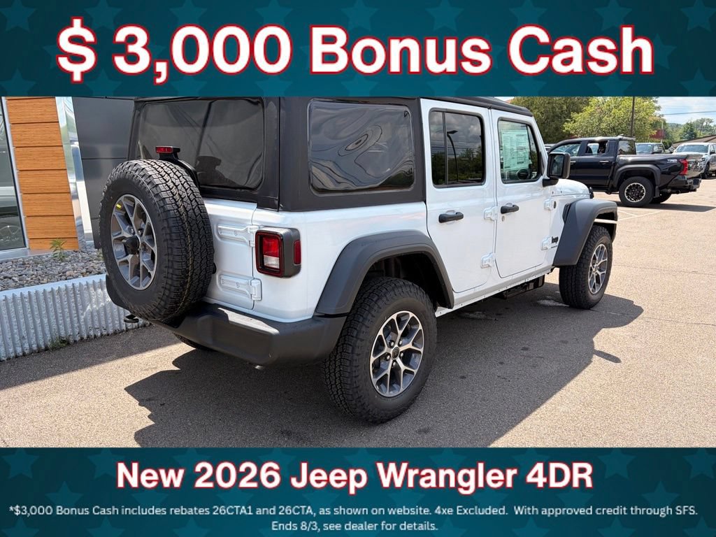 New 2026 Jeep Wrangler Unlimited Sport AWD/4WD image 7