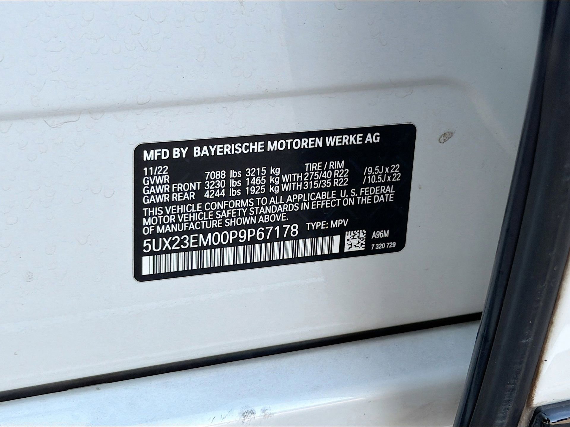 Used 2023 BMW X7 xDrive40i w/ Executive Package image 47