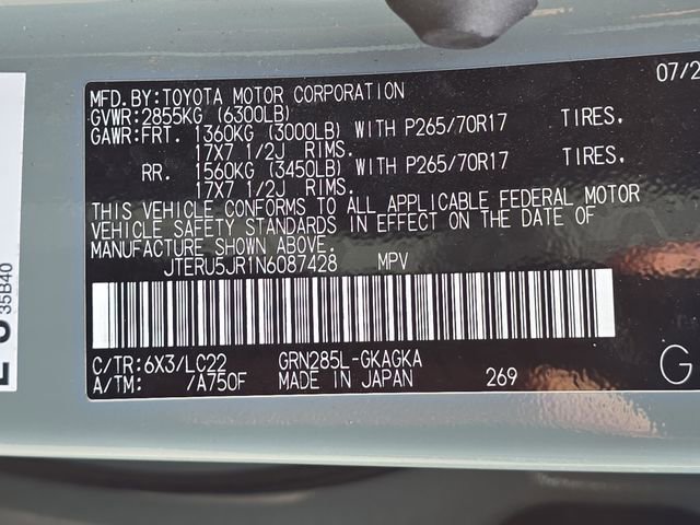 Used 2022 Toyota 4Runner TRD Off-Road Premium w/ Moonroof Package image 37