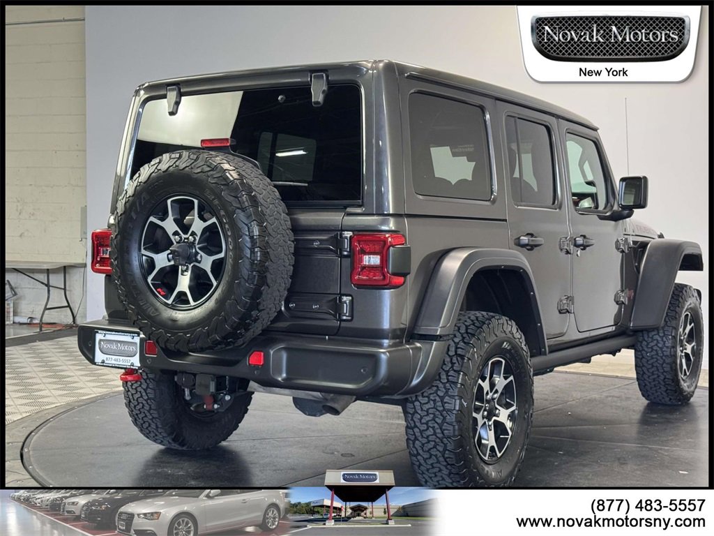 Used 2022 Jeep Wrangler Unlimited Rubicon w/ LED Lighting Group image 8