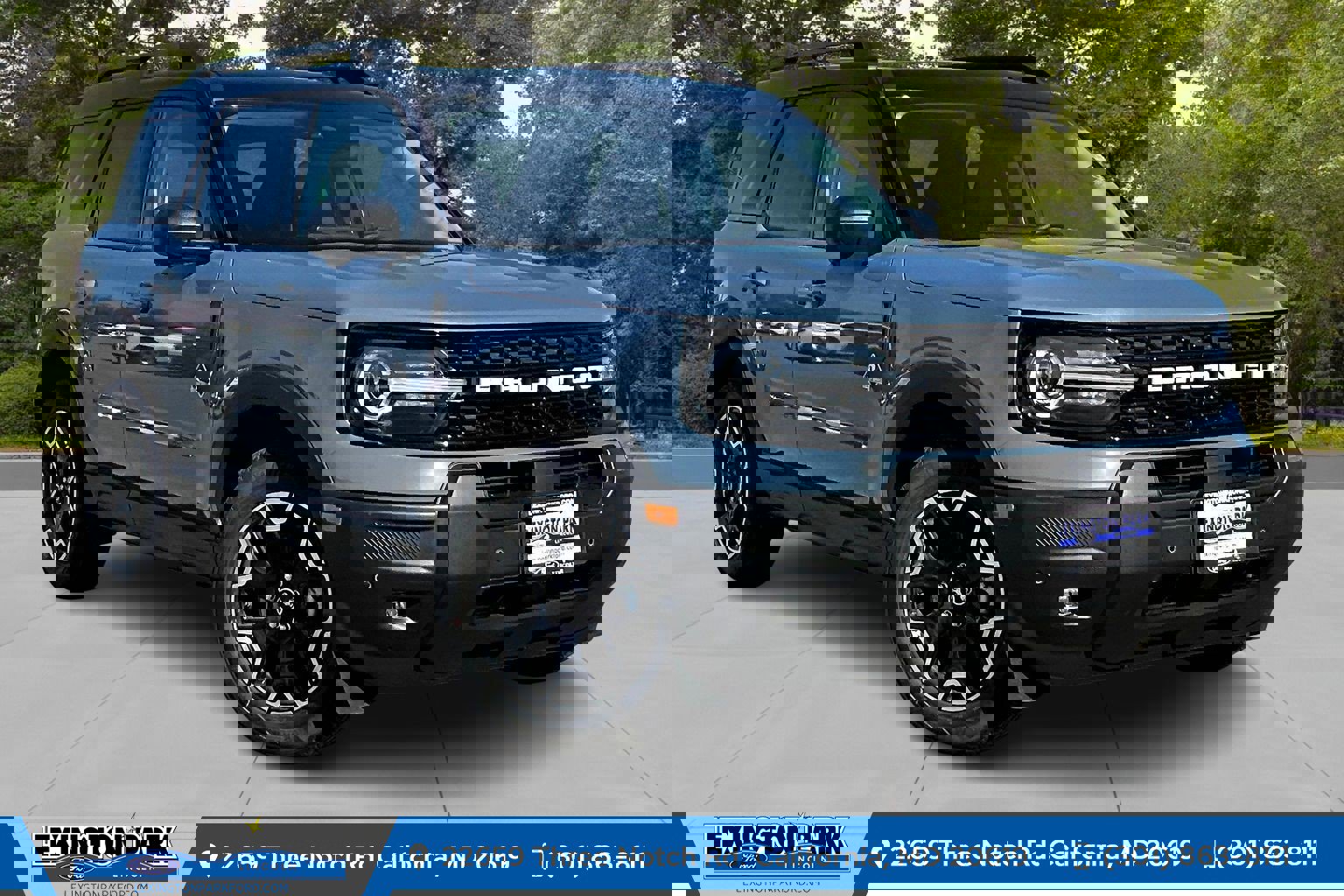 New 2025 Ford Bronco Sport Outer Banks w/ Outer Banks Tech Package+