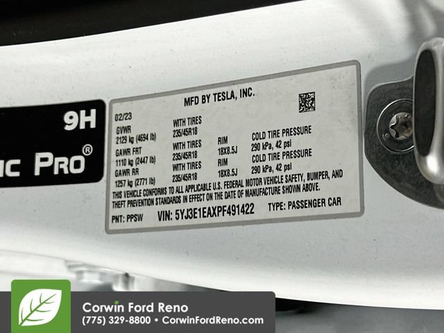 Used 2023 Tesla Model 3 Standard Range RWD image 34