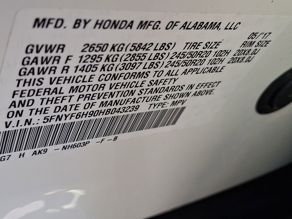 Used 2017 Honda Pilot Touring image 33