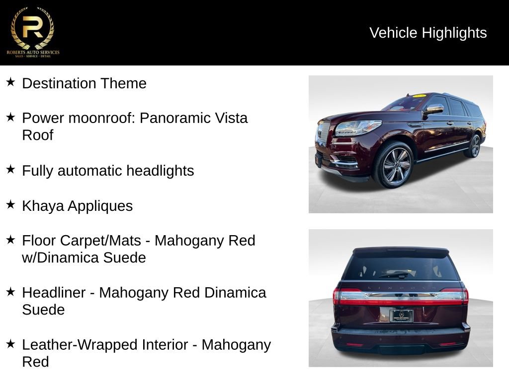 Used 2019 Lincoln Navigator L Black Label w/ Cargo Package image 9