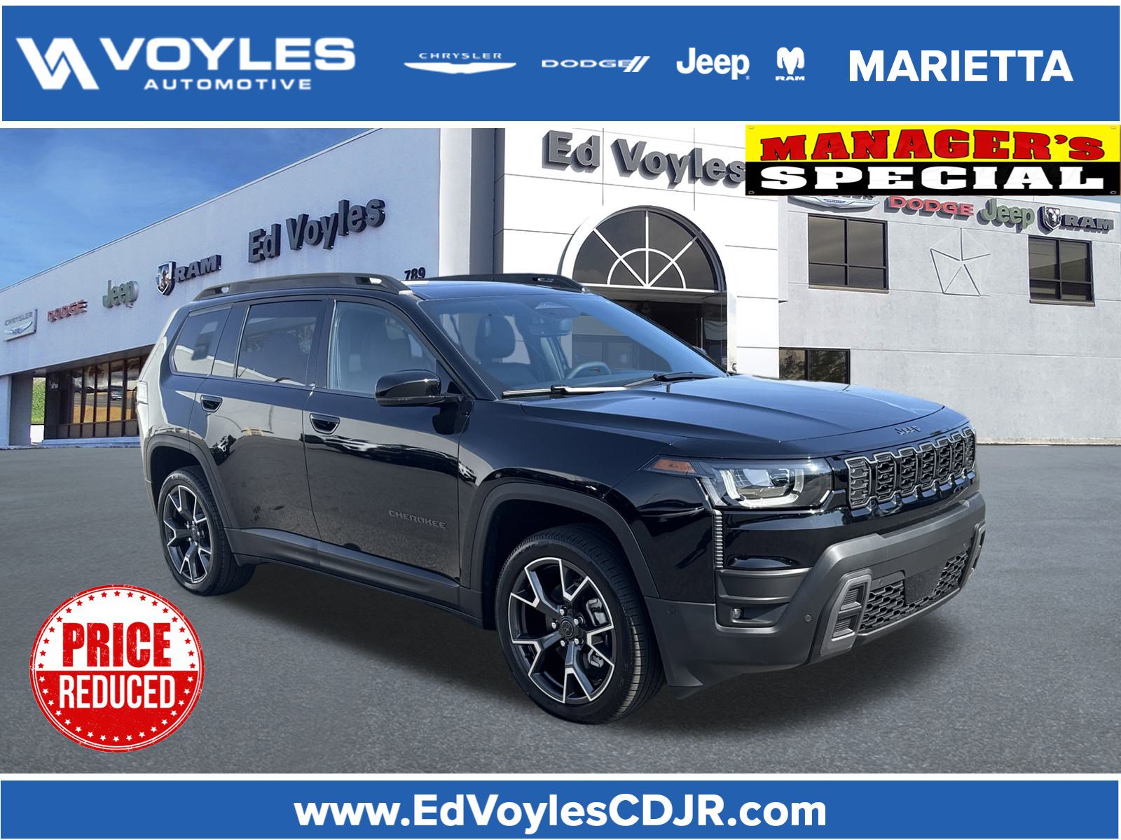 New 2026 Jeep Cherokee Overland AWD/4WD image 1