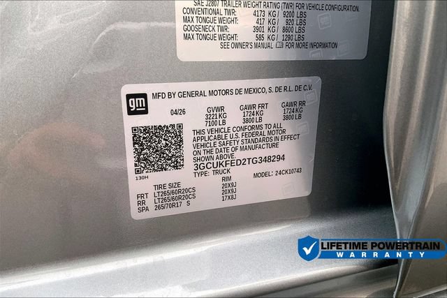 New 2026 Chevrolet Silverado 1500 LT Trail Boss w/ Convenience Package II AWD/4WD image 14
