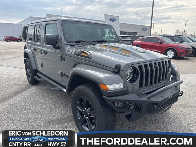 Used 2021 Jeep Wrangler Unlimited Sahara AWD/4WD image 1