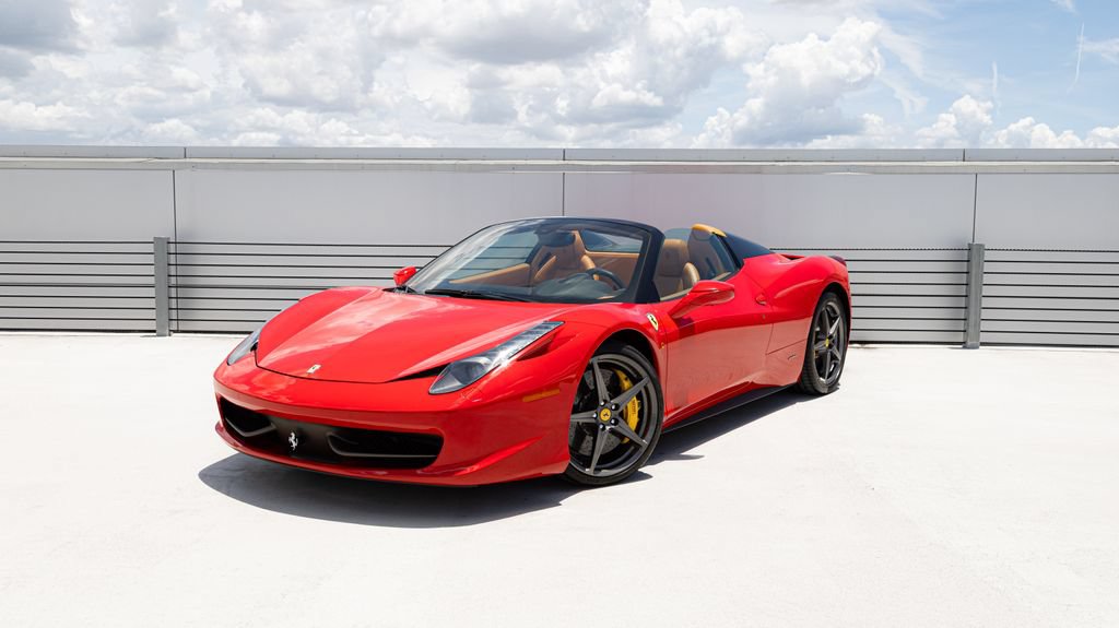 Used 2015 Ferrari 458 Spider RWD image 1