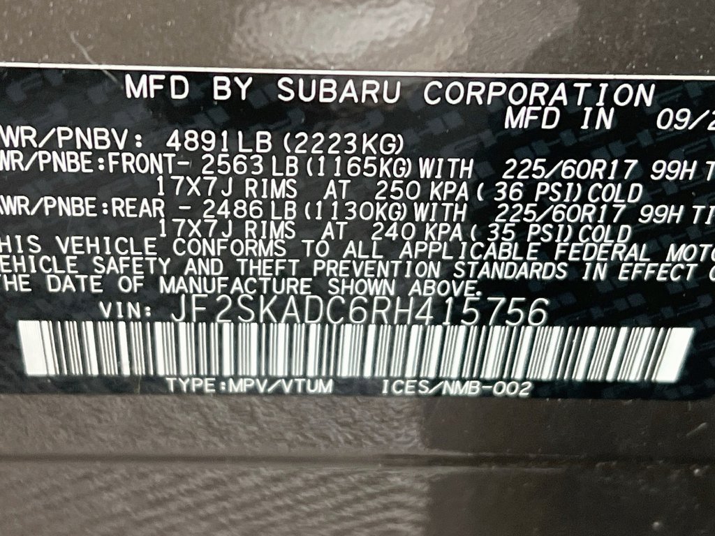 Certified 2024 Subaru Forester Premium AWD/4WD image 27