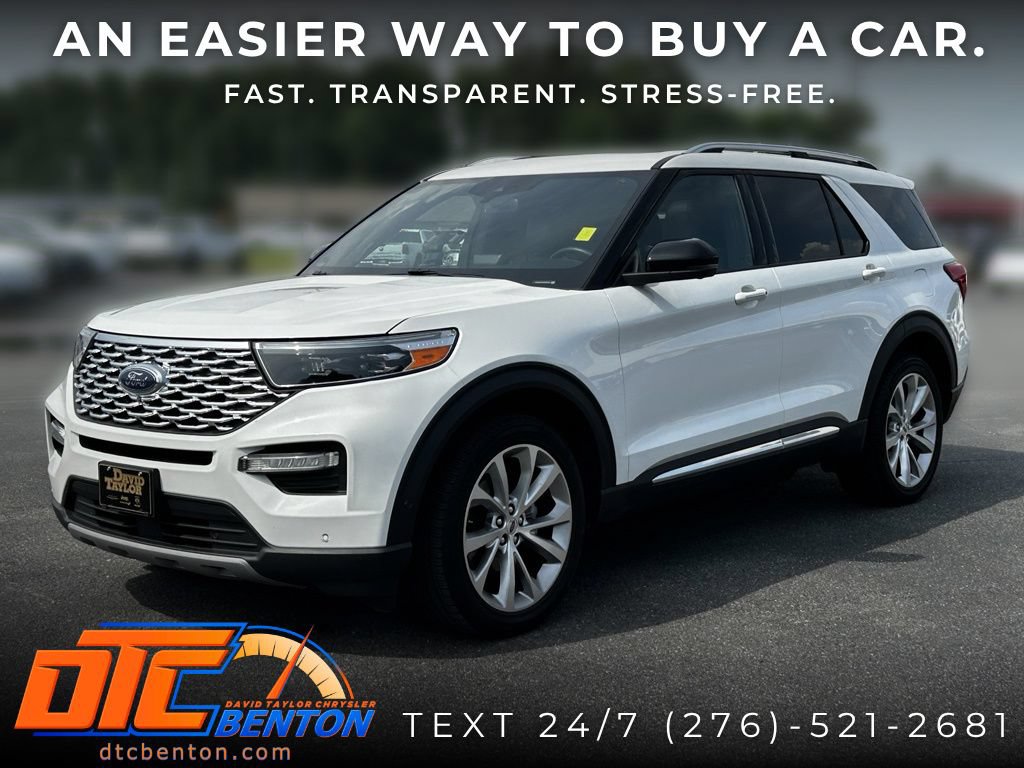 Used 2021 Ford Explorer Platinum AWD/4WD image 3
