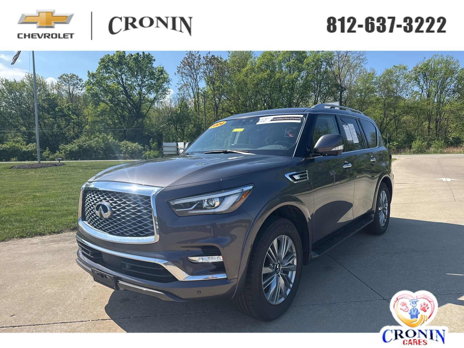 Used 2024 INFINITI QX80 Luxe AWD/4WD image 1