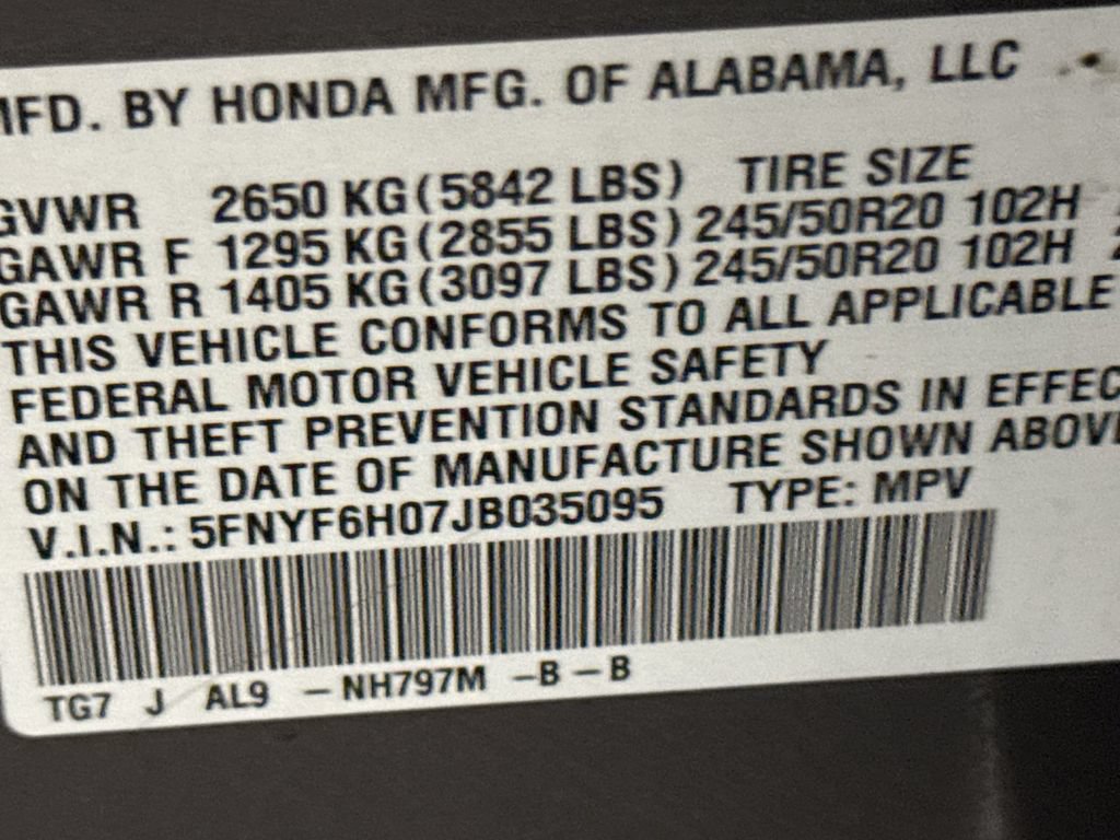 Used 2018 Honda Pilot Elite image 30