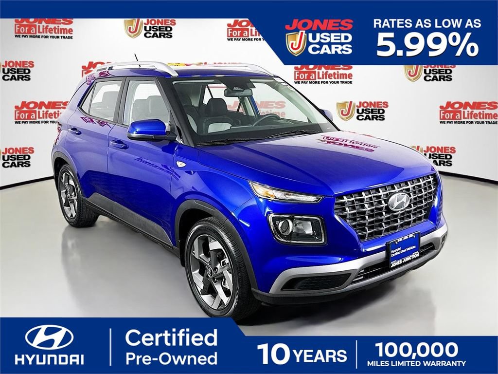 Certified 2024 Hyundai Venue SEL FWD image 1