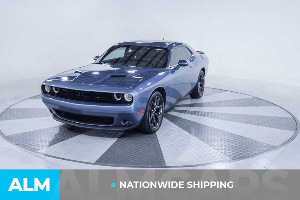 Used 2021 Dodge Challenger SXT w/ Blacktop Package RWD image 2