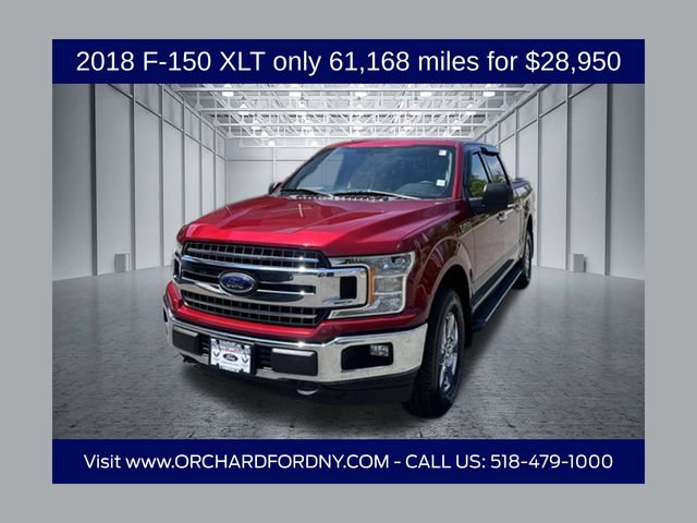 Certified 2018 Ford F150 XLT w/ Equipment Group 302A Luxury AWD/4WD image 1