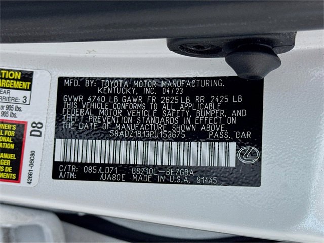 Used 2023 Lexus ES 350 Luxury image 50