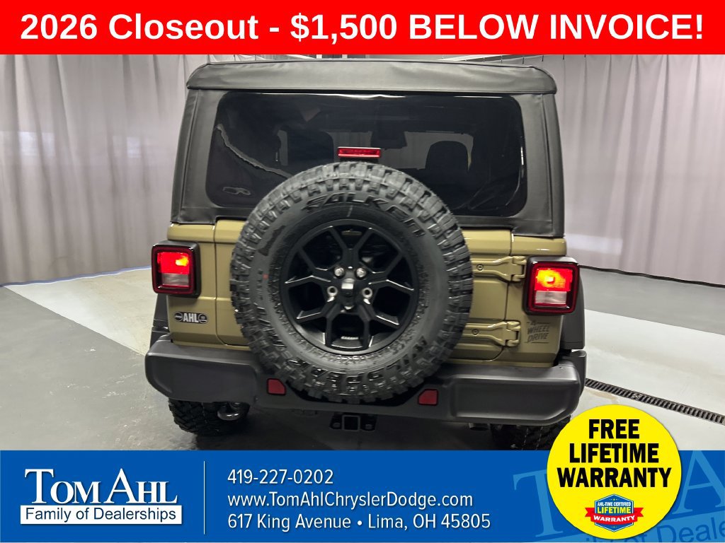 New 2026 Jeep Wrangler Sport AWD/4WD image 6