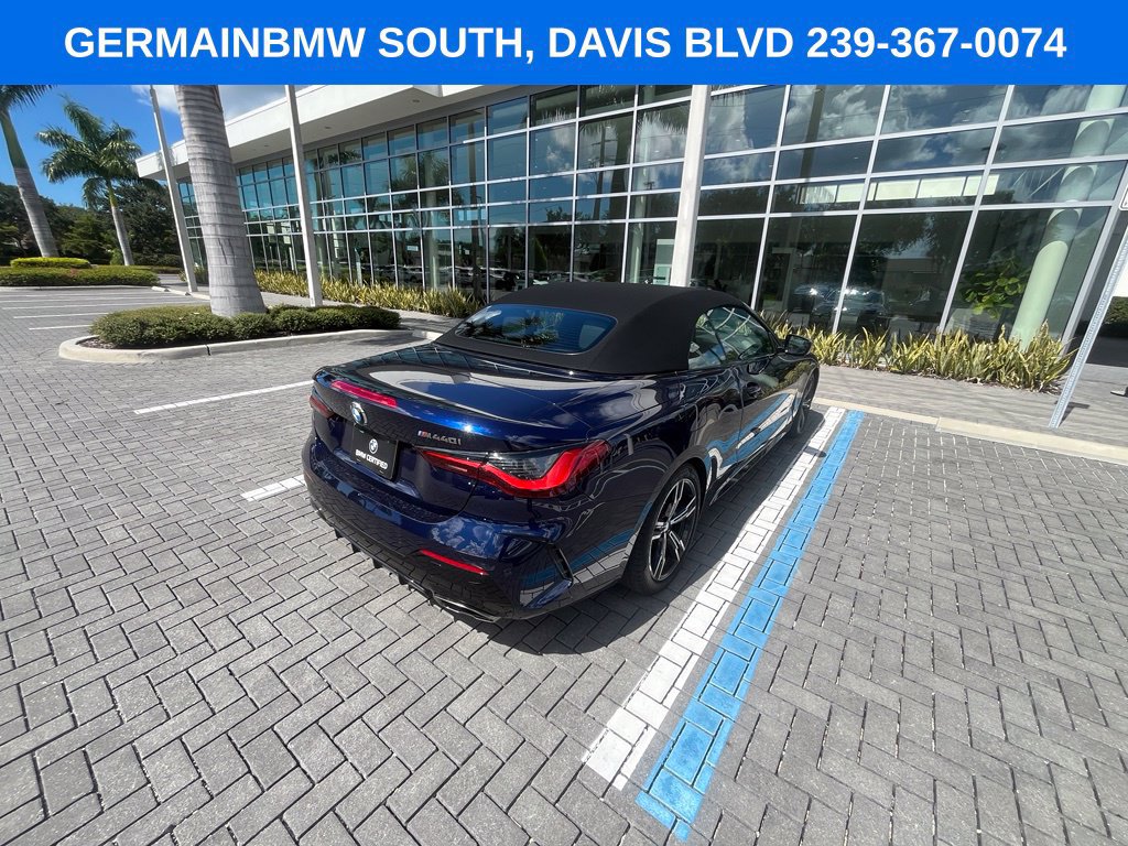 Certified 2023 BMW M440i Convertible w/ Premium Package RWD image 7