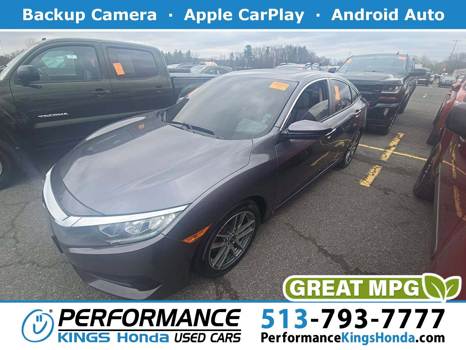Used 2018 Honda Civic EX image 1