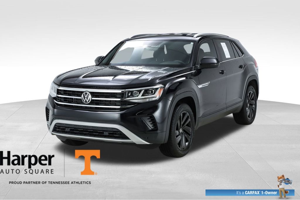 Used 2023 Volkswagen Atlas Cross Sport SE w/ Black Wheel Package