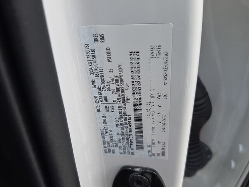 Used 2021 Ford F150 Lariat w/ Equipment Group 502A High AWD/4WD image 7