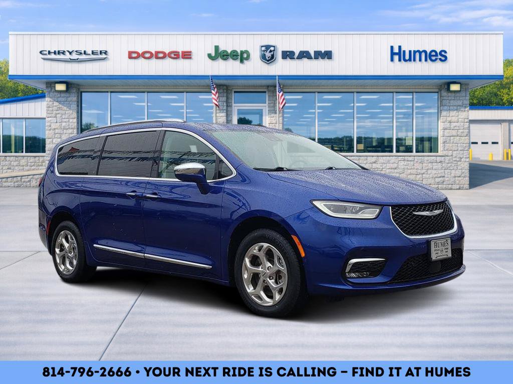 Certified 2021 Chrysler Pacifica Limited w/ Premium & Safety Sphere Group AWD/4WD image 1