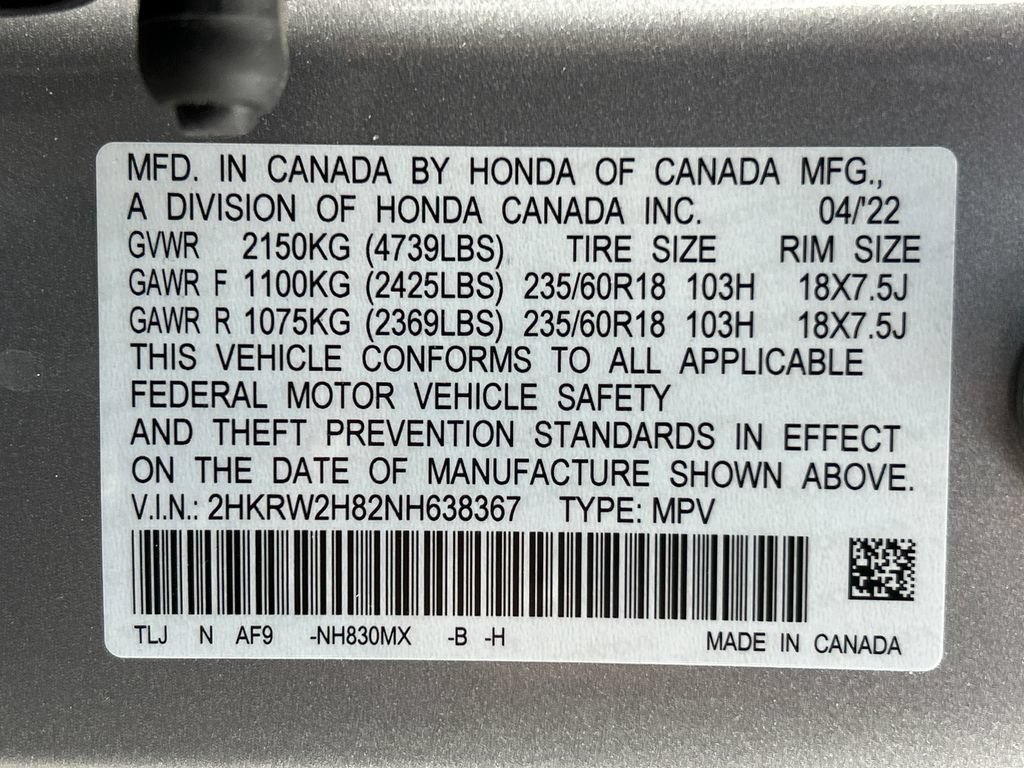 Used 2022 Honda CR-V EX-L image 33