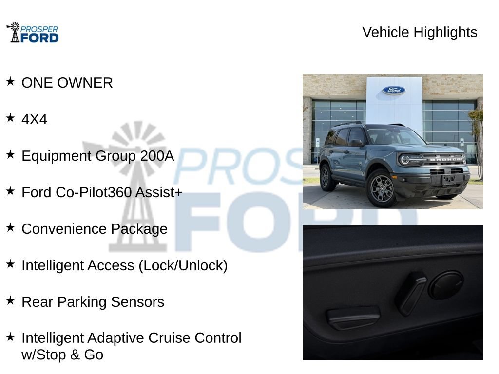 Used 2023 Ford Bronco Sport Big Bend w/ Convenience Package AWD/4WD image 5