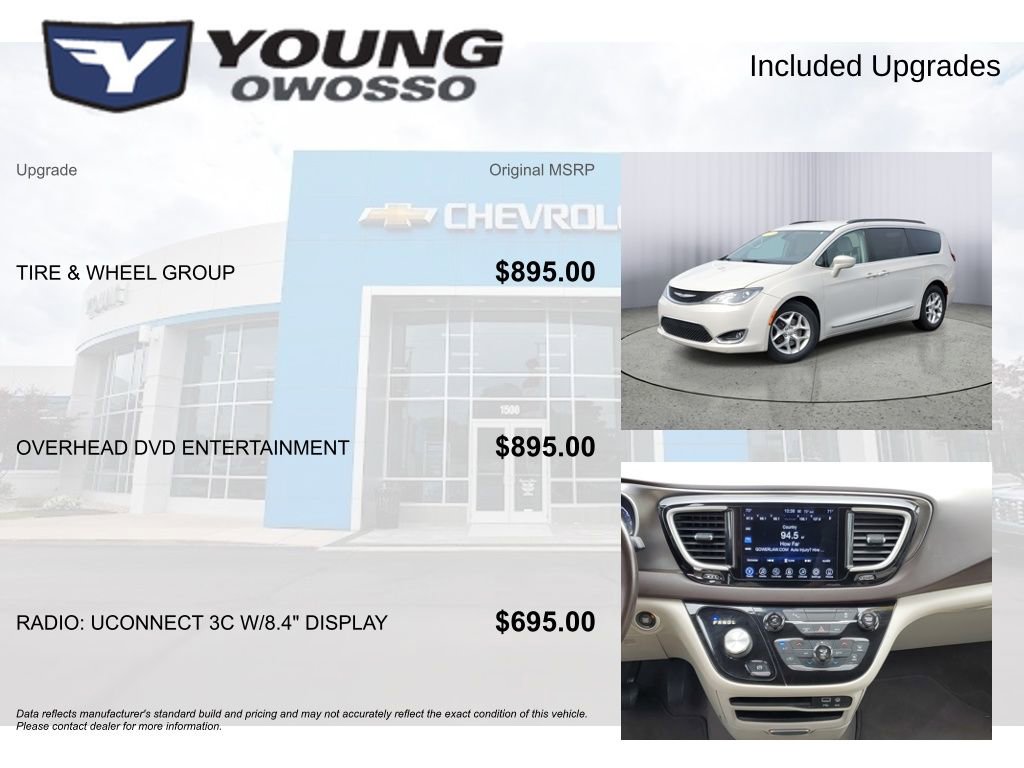 Used 2017 Chrysler Pacifica Touring-L w/ Tire & Wheel Group image 4