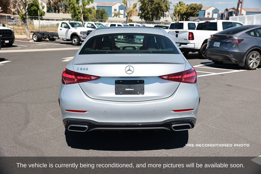 Used 2023 Mercedes-Benz C 300 Sedan w/ AMG Line w/ Night Package image 4