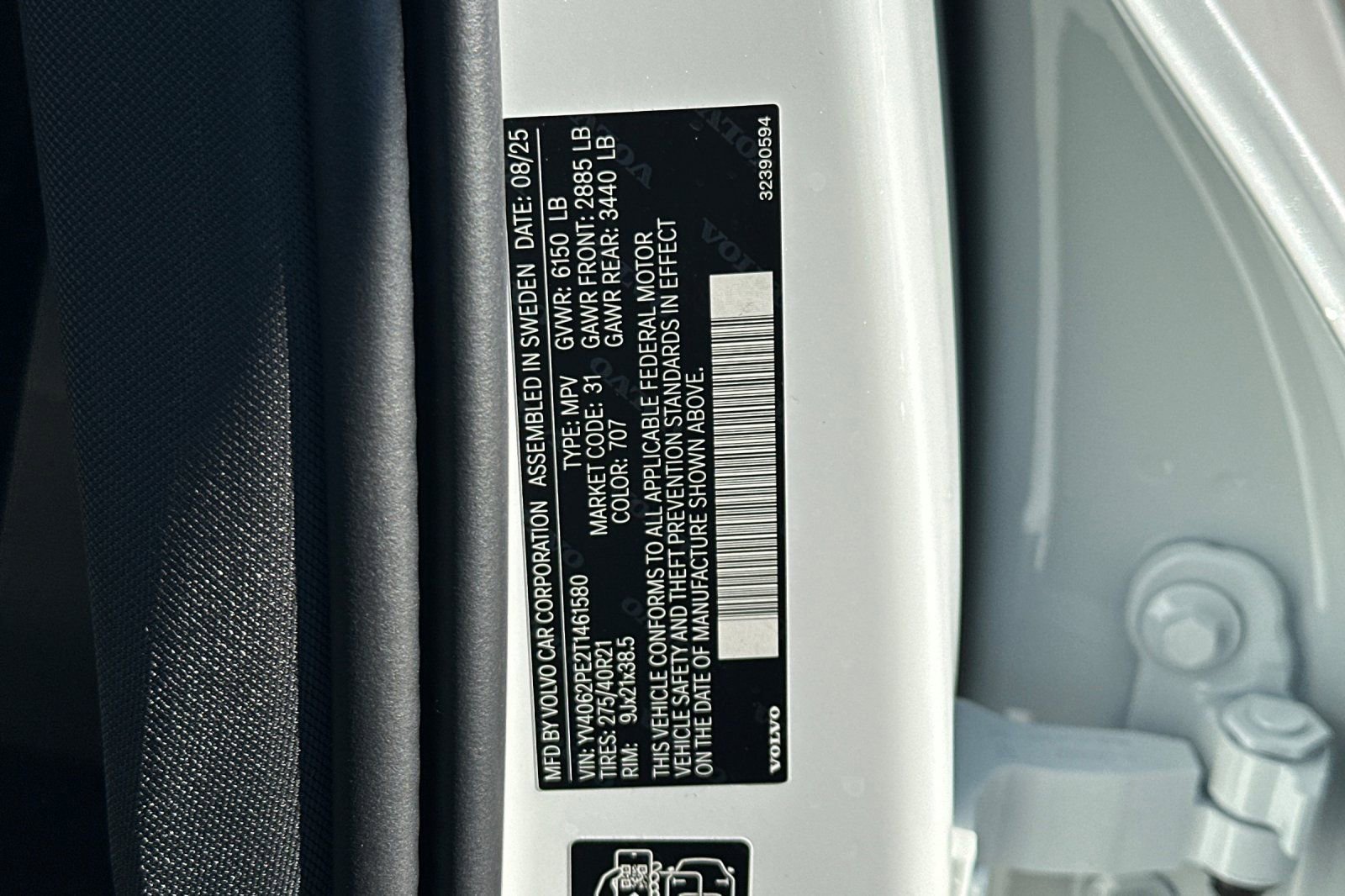 New 2026 Volvo XC90 B6 Plus w/ Protection Package Premier image 29