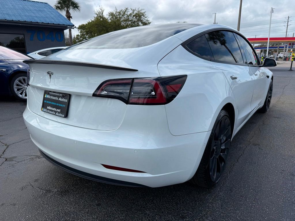 Used 2021 Tesla Model 3 Performance AWD/4WD image 5