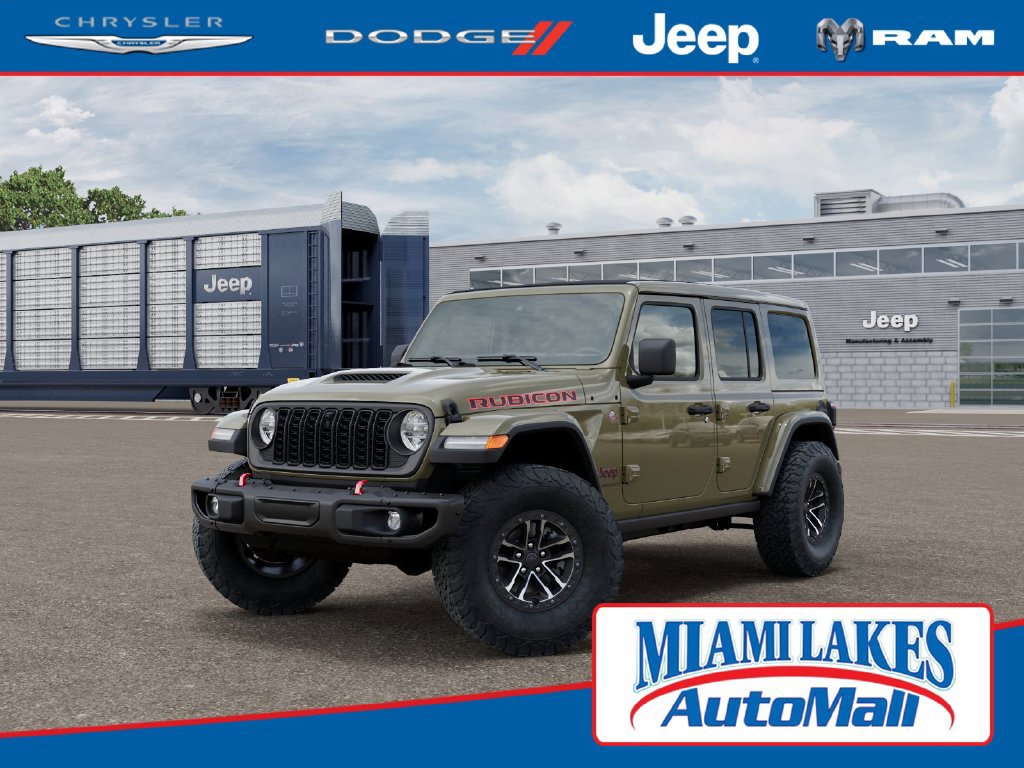 New 2026 Jeep Wrangler Unlimited Rubicon AWD/4WD 360° Tour