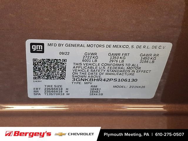 Certified 2023 Chevrolet Blazer LT w/ Driver Confidence Package image 29