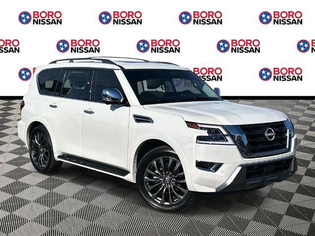 Certified 2024 Nissan Armada Platinum w/ Captain's Chairs Package image 1