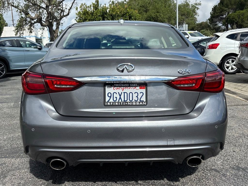 Certified 2023 INFINITI Q50 Luxe w/ Cargo Package image 5
