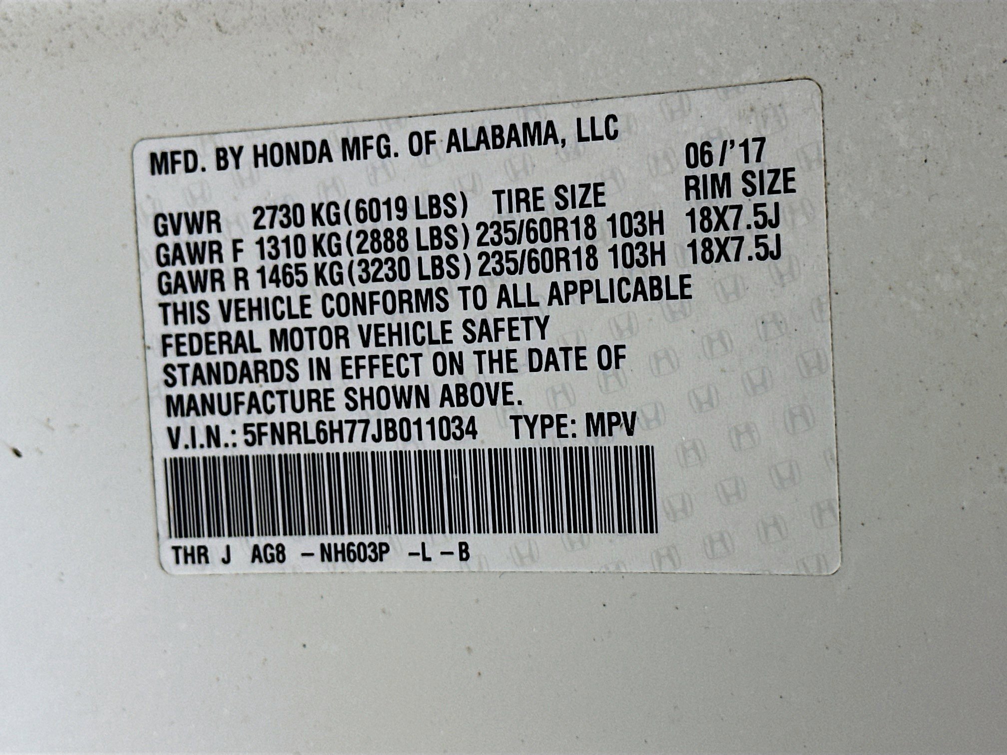 Used 2018 Honda Odyssey EX-L image 12