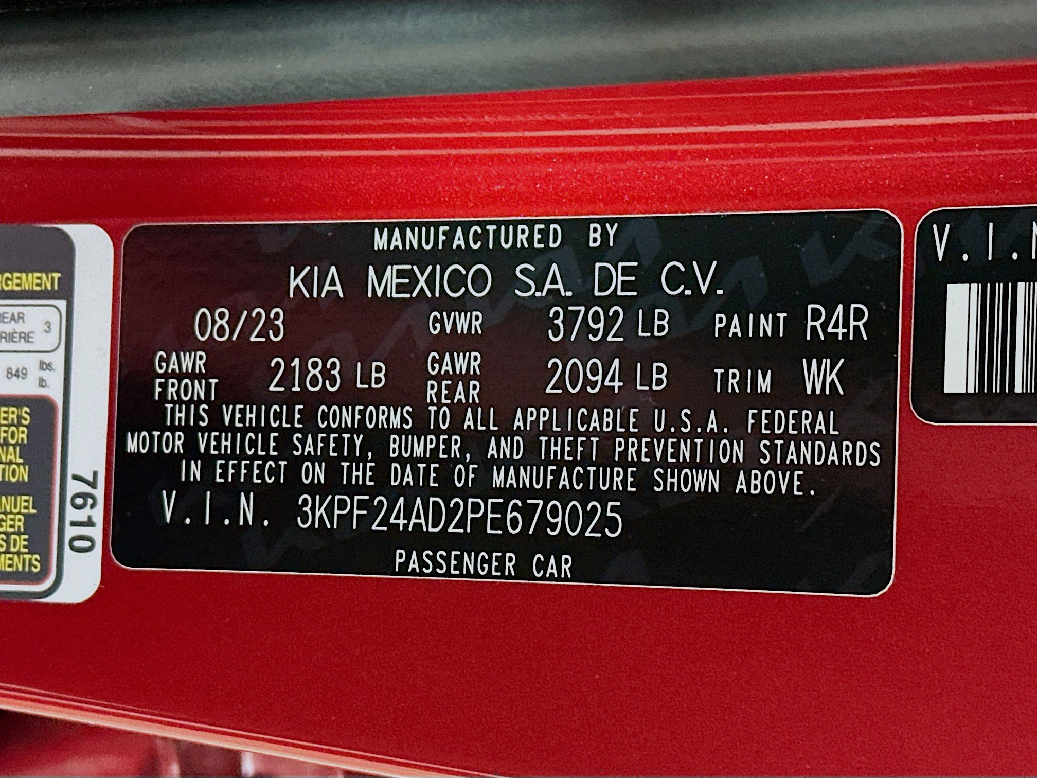 Certified 2023 Kia Forte LXS FWD image 29