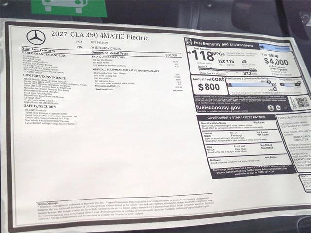 New 2027 Mercedes-Benz CLA 350 image 17