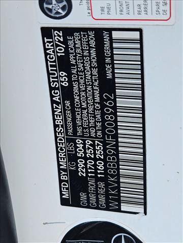 Certified 2022 Mercedes-Benz SL 63 AMG 4MATIC image 23